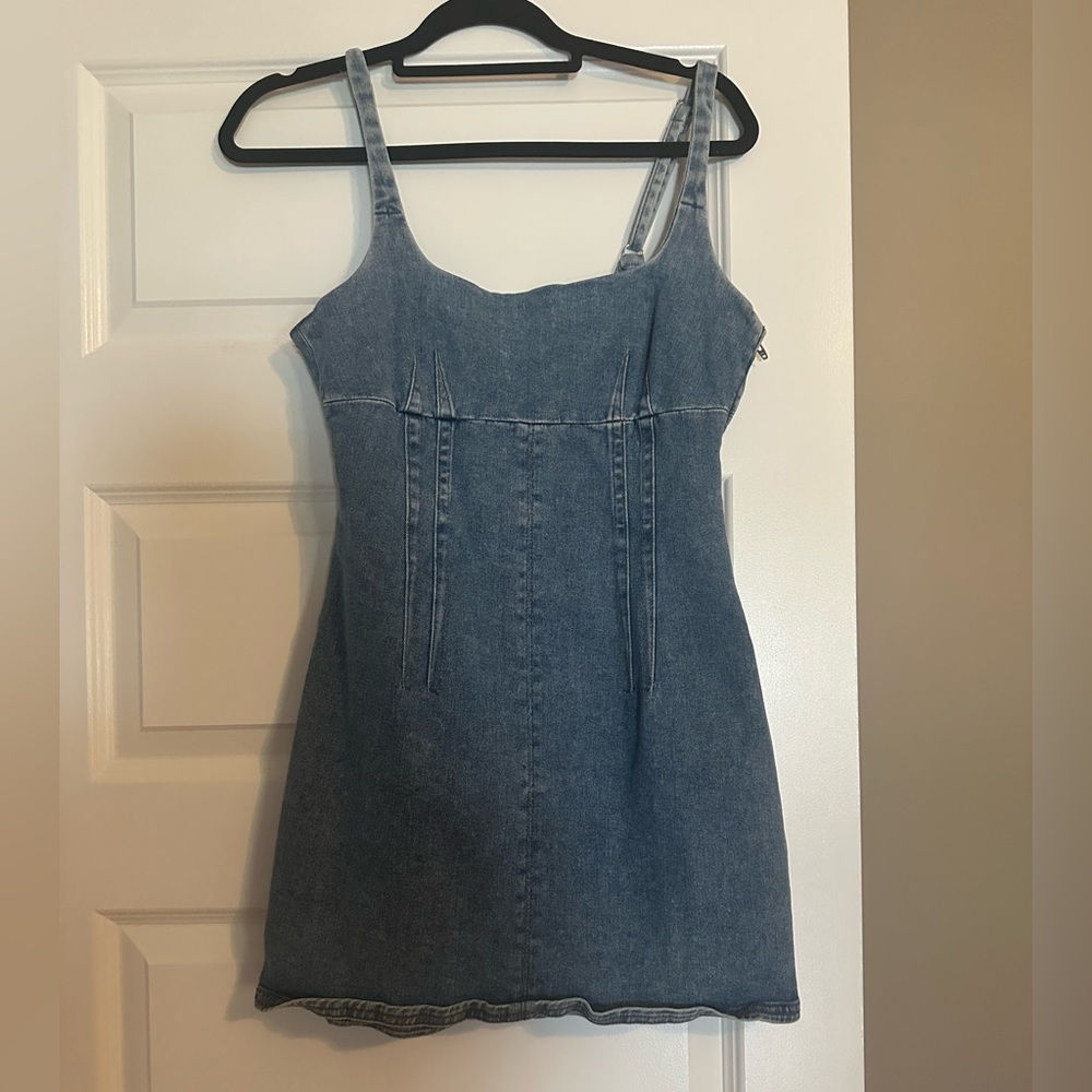 BDG Light Blue Denim Dress